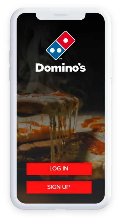 Dominos app created by Appinventiv