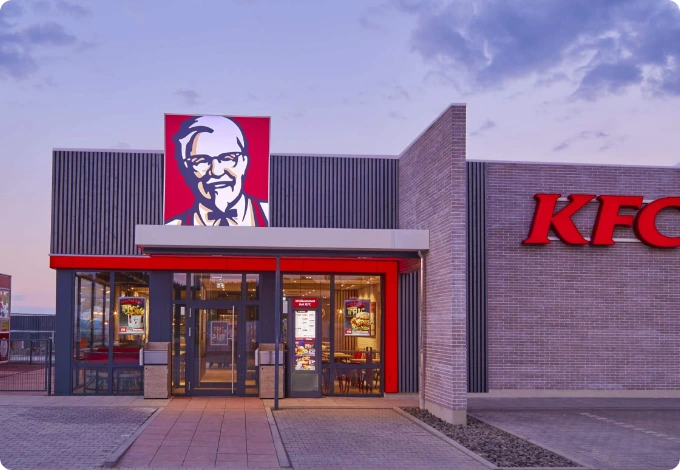 custom software solutions to KFC